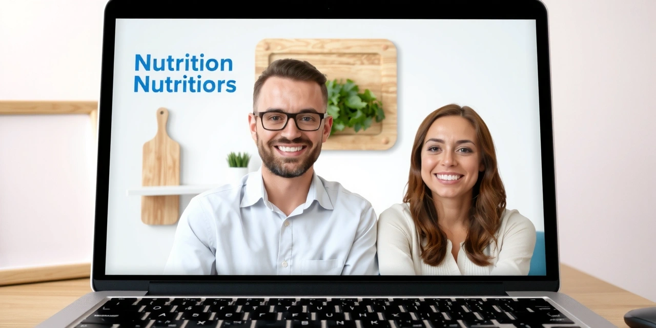 Laptop zeigt Online-Beratungssession