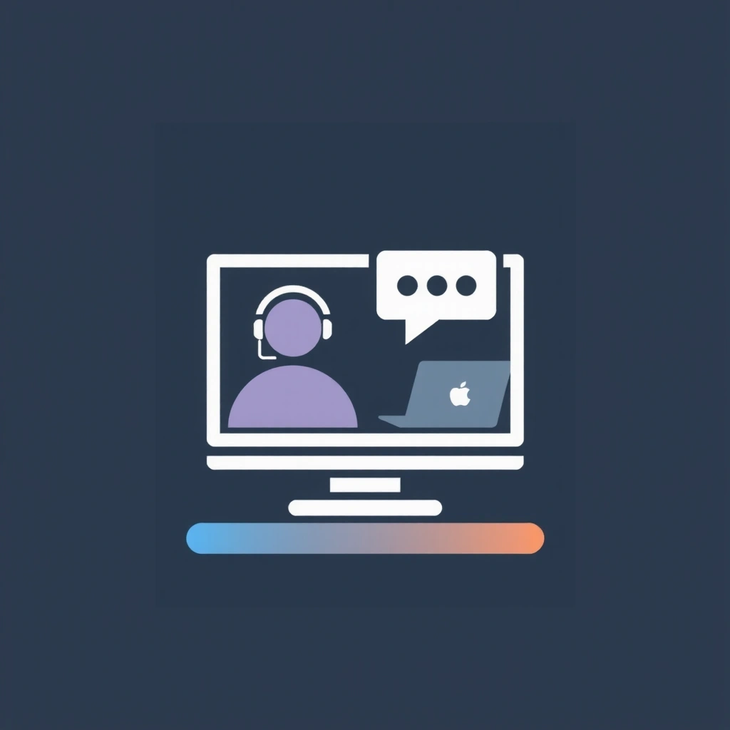 Icon für Online-Beratung und Support